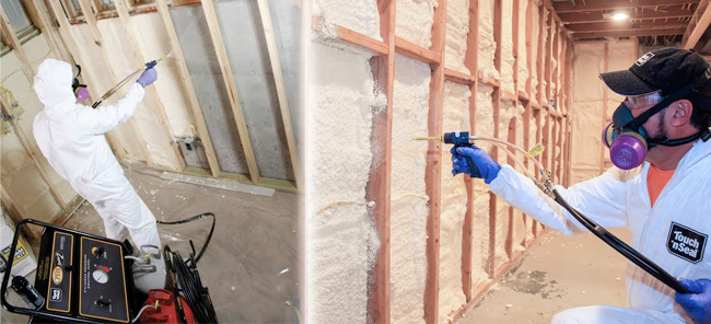 Touch n Seals Low-Pressure Foam Kits are Ideal for Medium-Scale Spray Polyurethane Foam Jobs