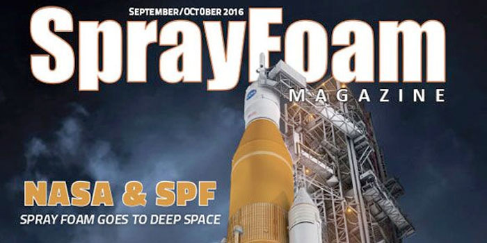 Spray Polyurethane Foam Helps NASA Get to Mars on SeptemberOctober Issue of Spray Foam Magazine
