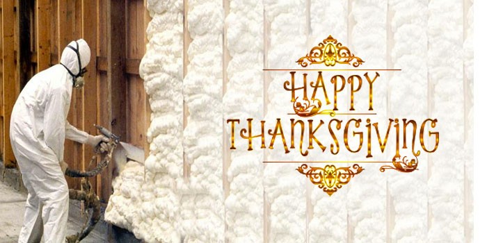 Happy Thanksgiving from Spray Foam Magazine