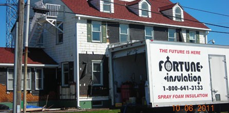 Spray Foam Contractor Helps Renovate Coast Guard Station