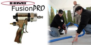 HMI Announces New Fusion Gun Front-End Replacement for Polyurethane Concrete Lifting